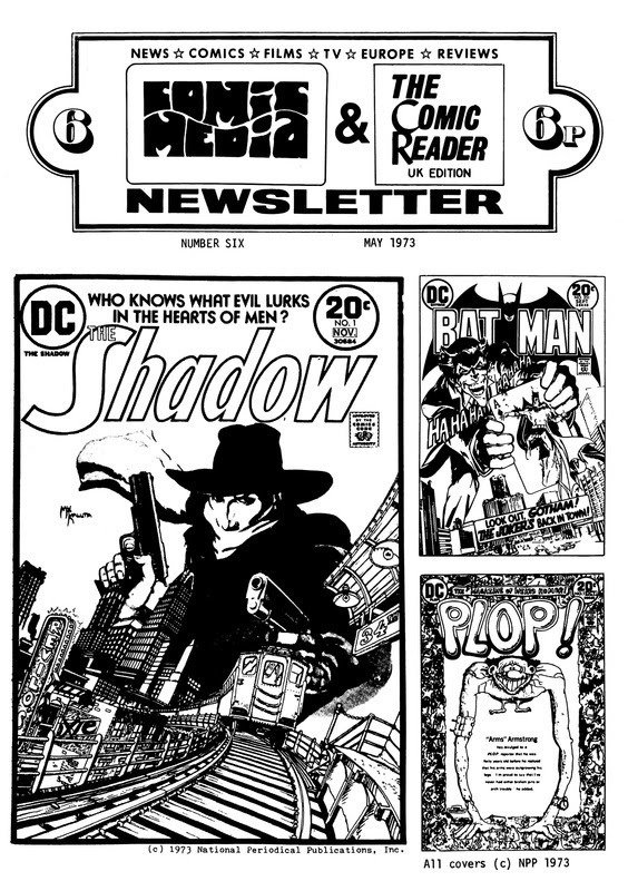 Comic Media News #6 comic cover