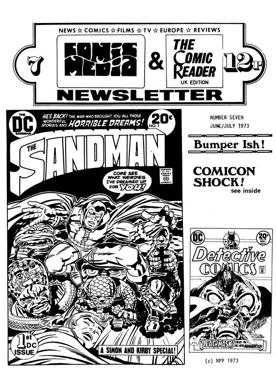Comic Media News #7 comic cover