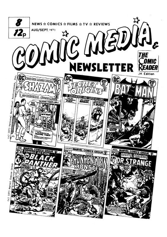Comic Media News #8 comic cover