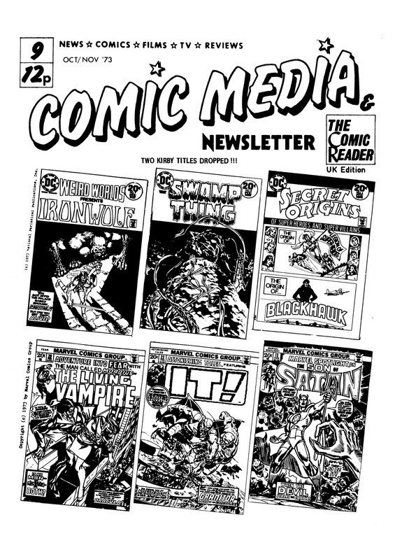 Comic Media News #9 comic cover