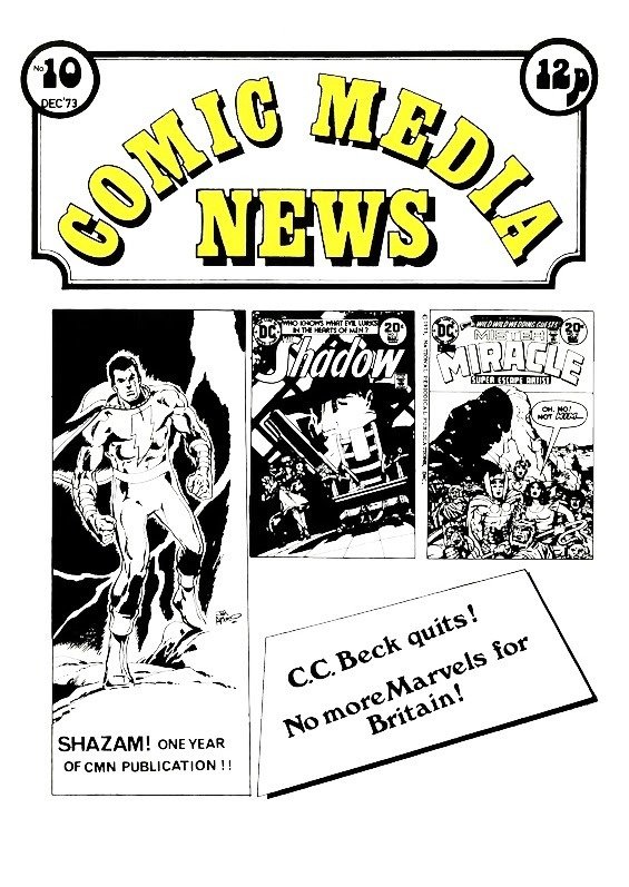 Comic Media News #10 comic cover