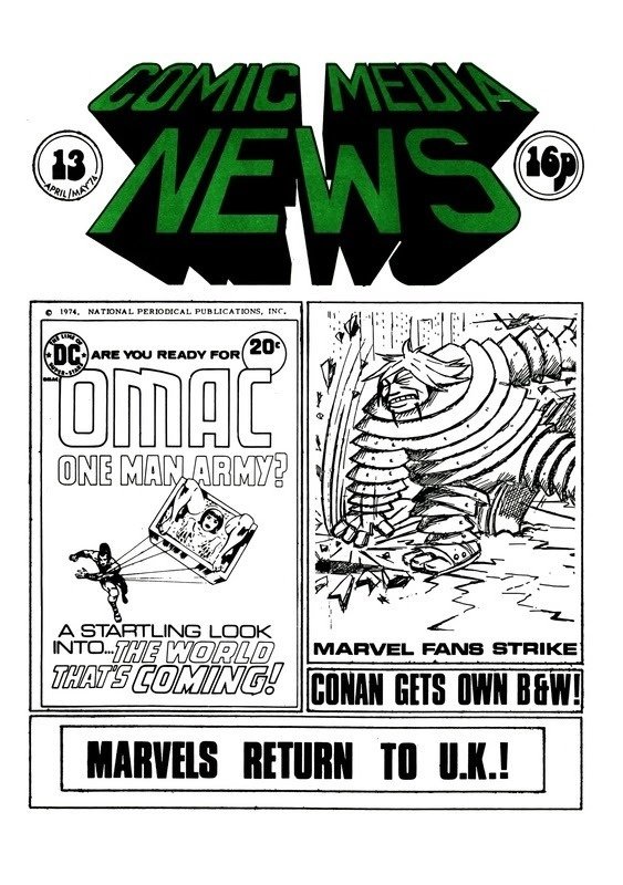 Comic Media News #13 comic cover