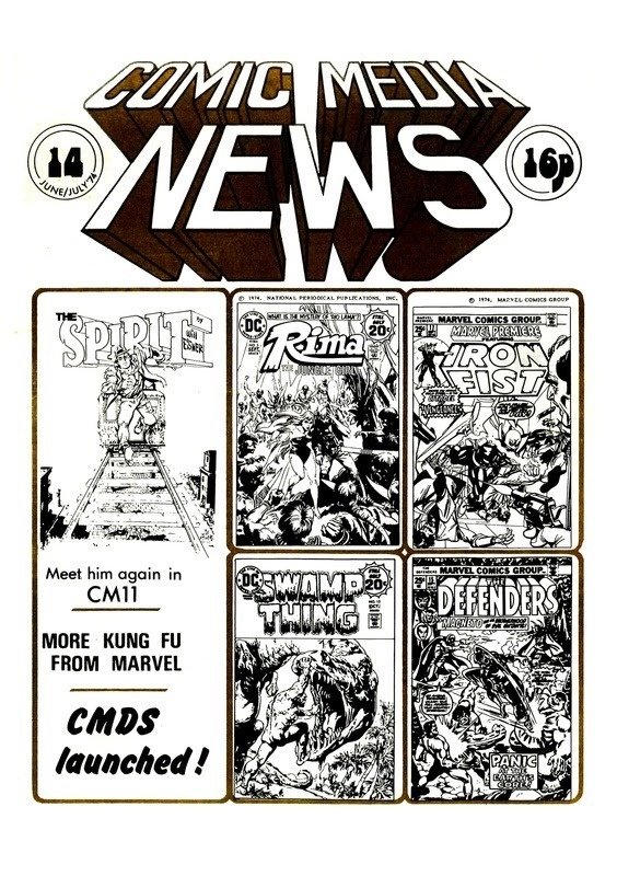 Comic Media News #14 comic cover