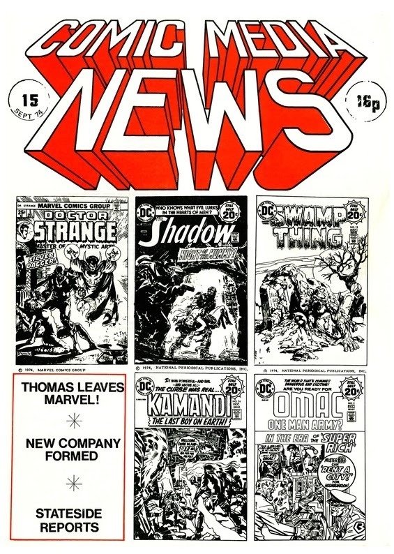 Comic Media News #15 comic cover