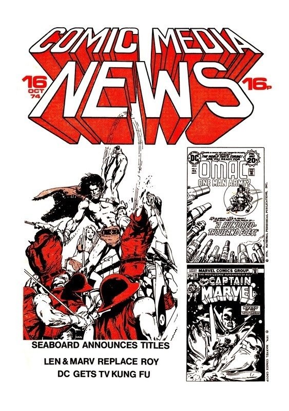 Comic Media News #16 comic cover