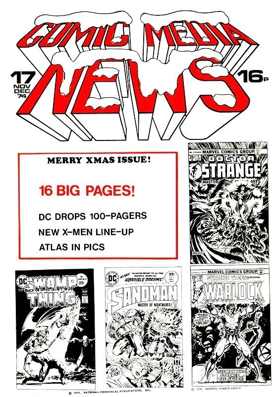 Comic Media News #17 comic cover