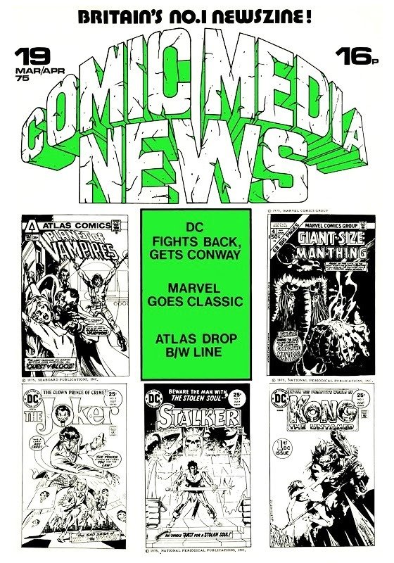 Comic Media News #19 comic cover