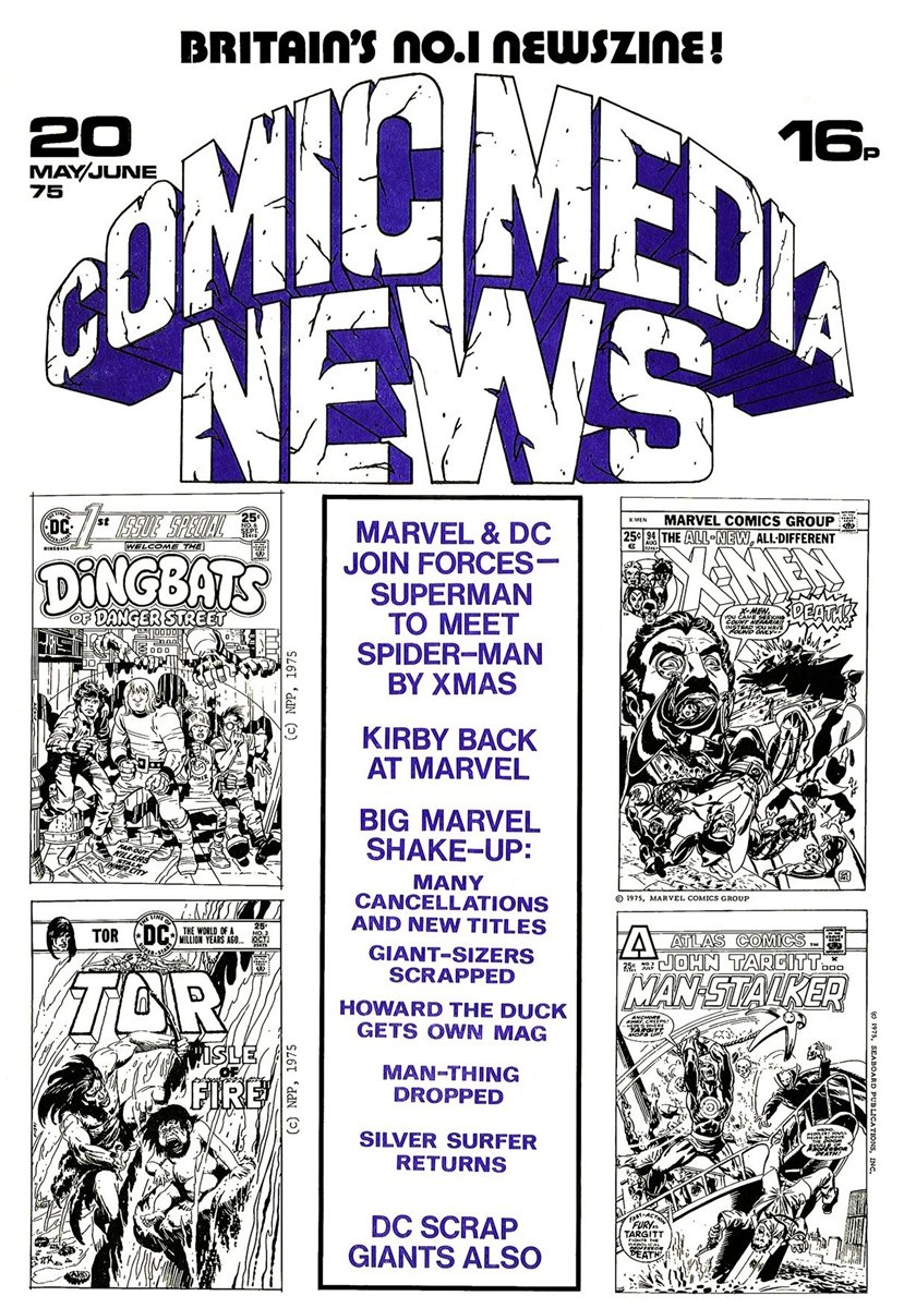 Comic Media News #20 comic cover