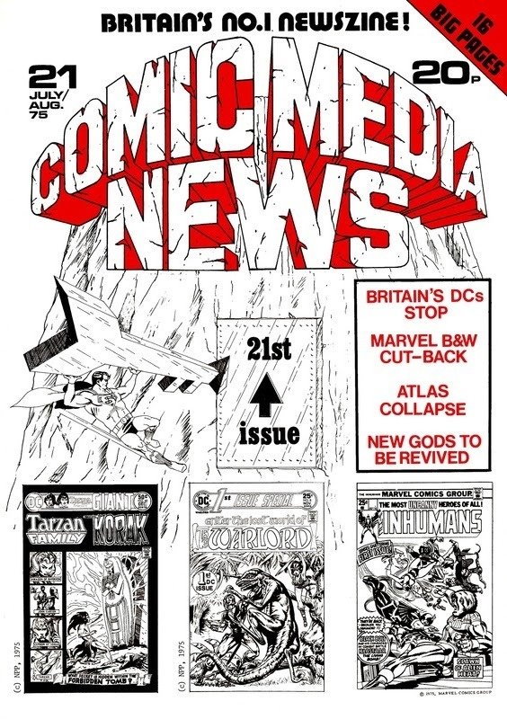 Comic Media News #21 comic cover