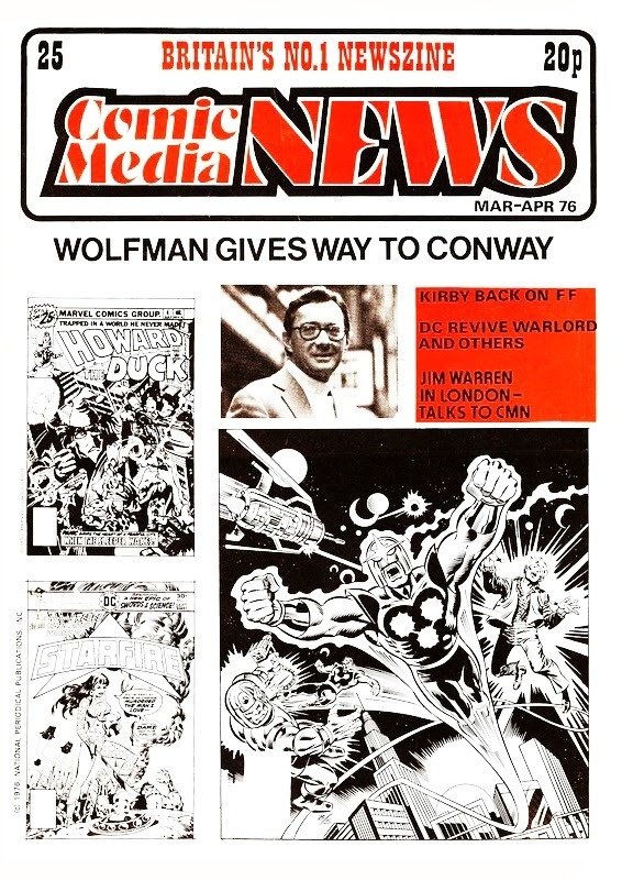 Comic Media News #25 comic cover