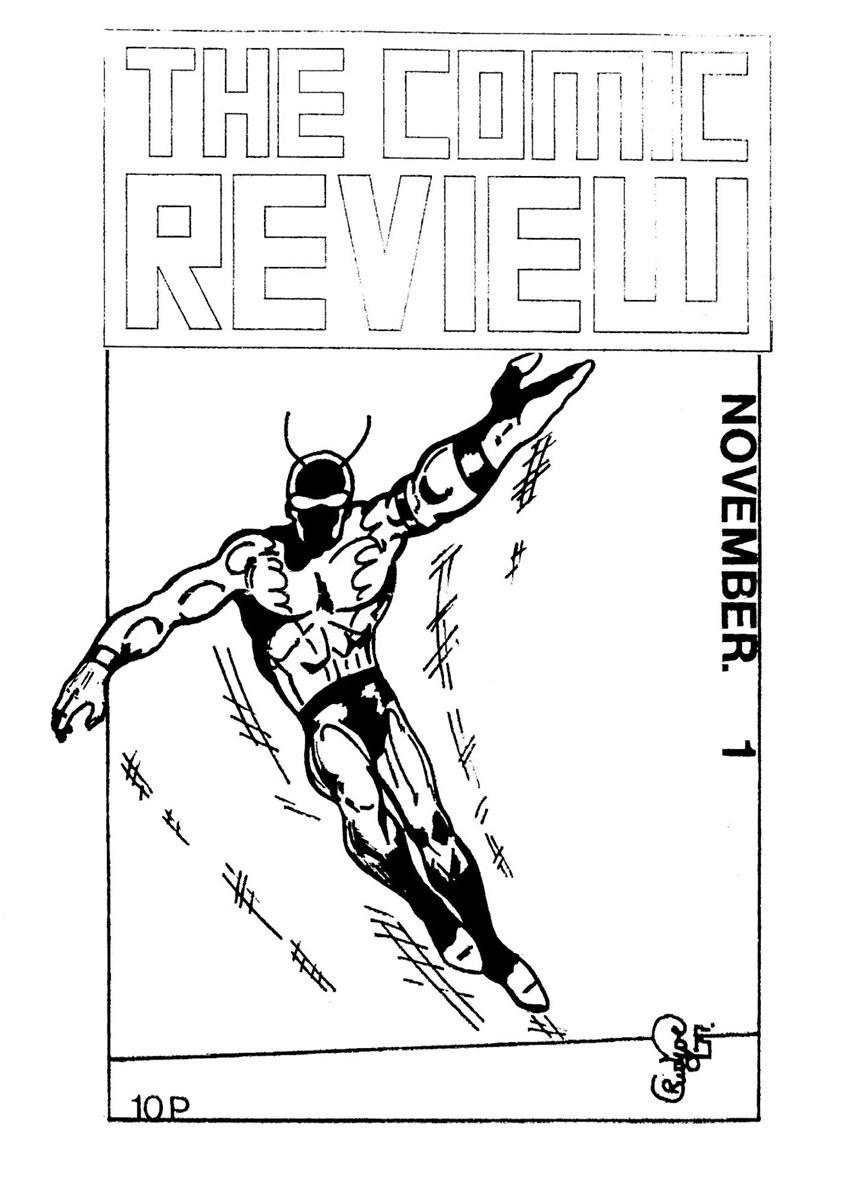 The Comic Review #1 comic cover