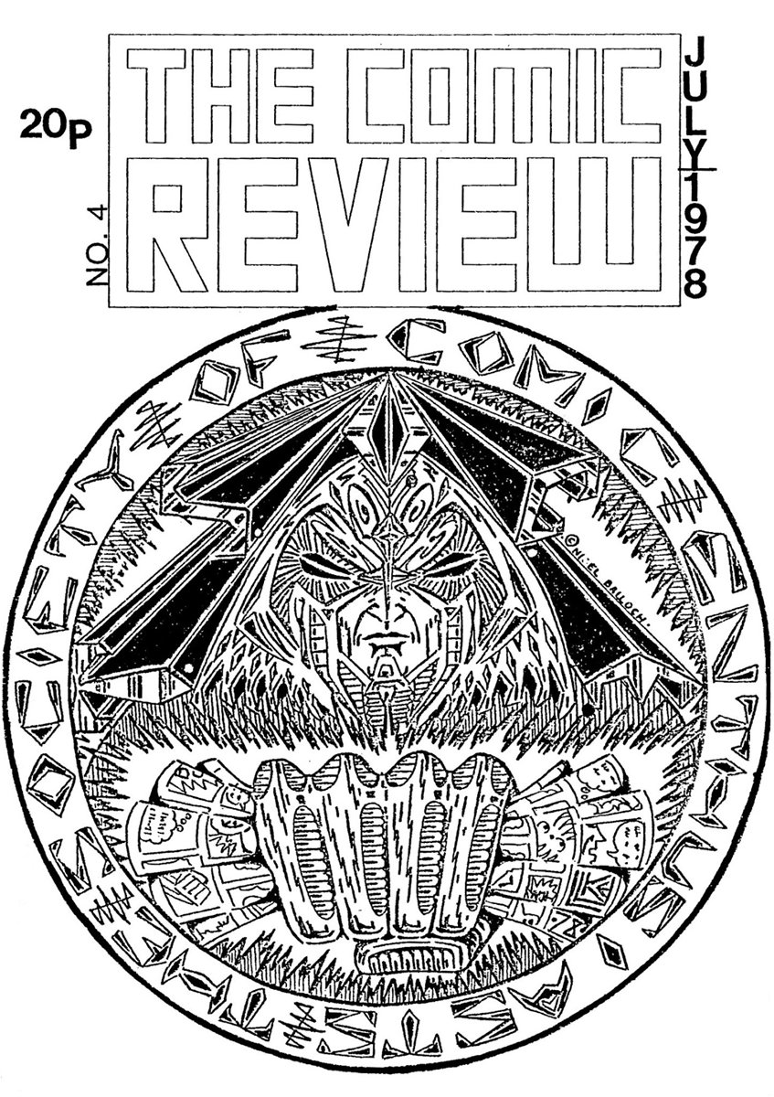 The Comic Review #4 comic cover
