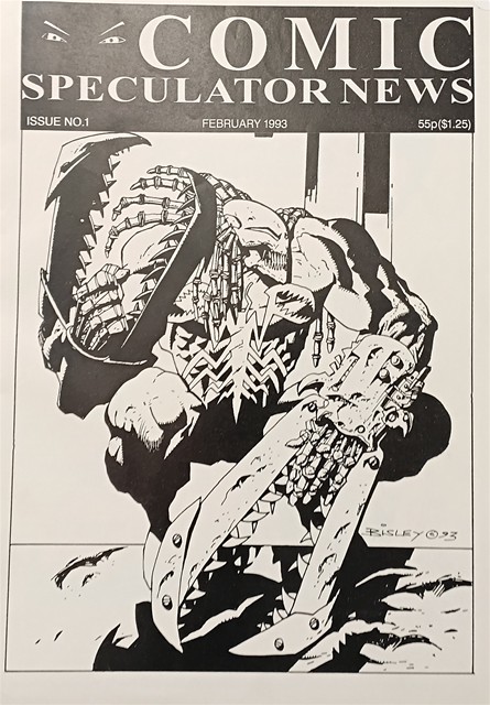 Comics Speculator #1 comic cover