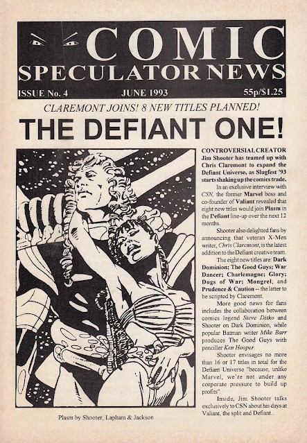 Comics Speculator #4 comic cover