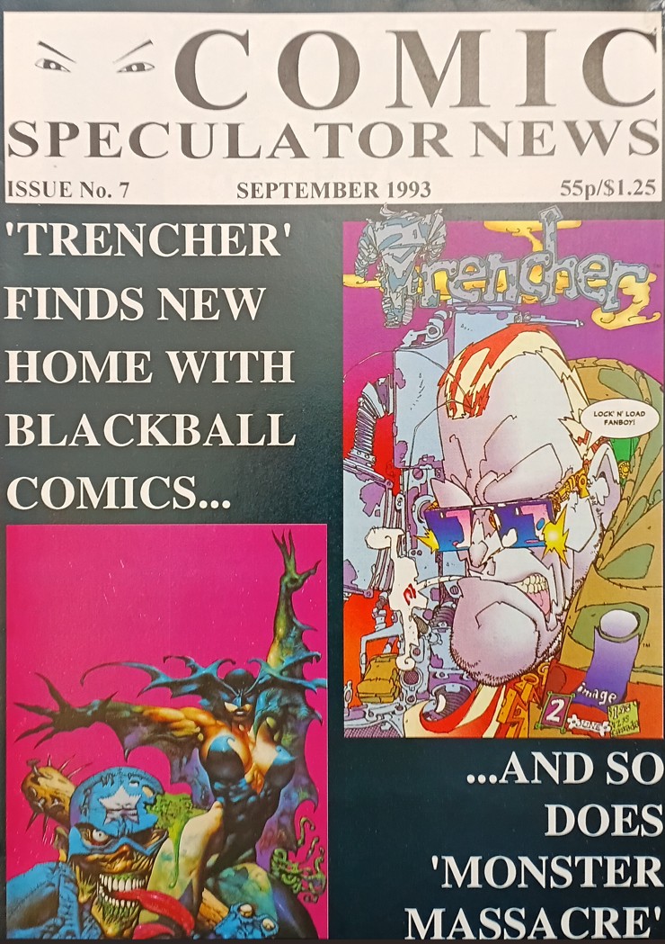 Comics Speculator #7 comic cover