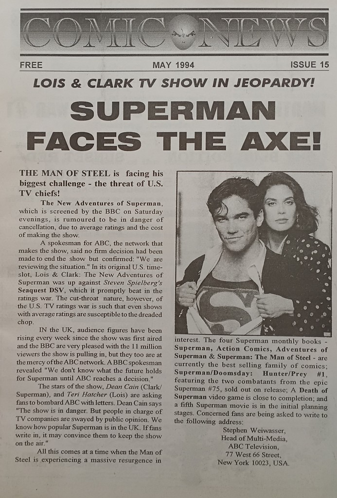 Comics (Speculator) News #15 comic cover