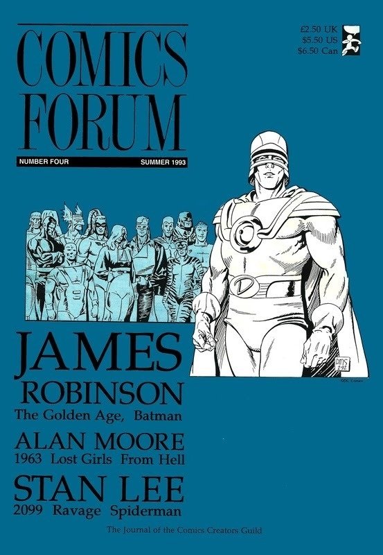 Comics Forum #4 comic cover