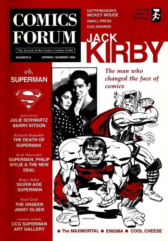 Comics Forum #6 comic cover