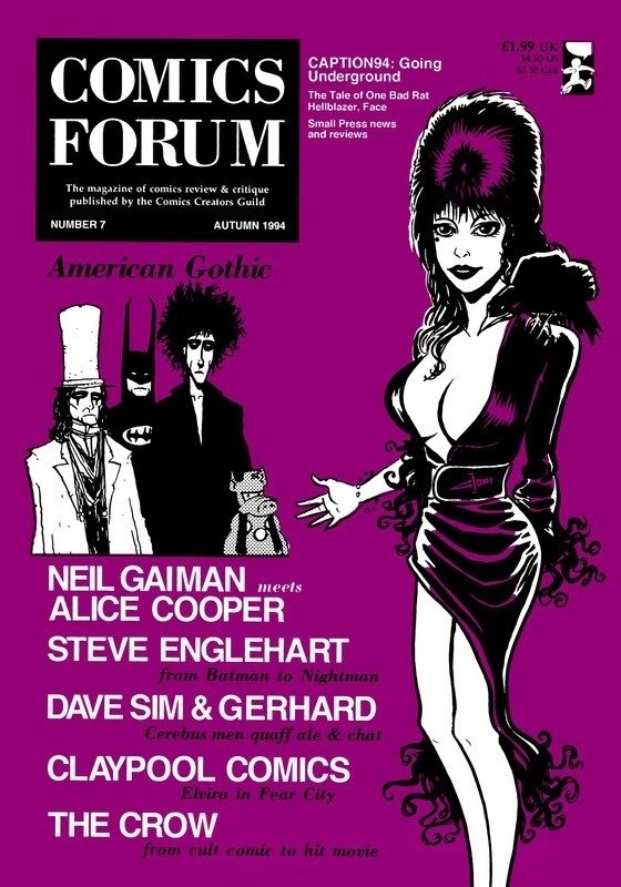 Comics Forum #7 comic cover
