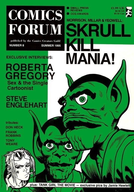Comics Forum #8 comic cover