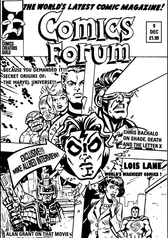 Comics Forum #9 comic cover