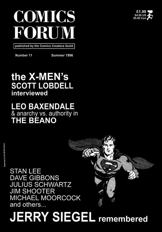 Comics Forum #11 comic cover