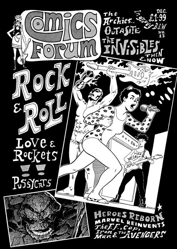Comics Forum #13 comic cover