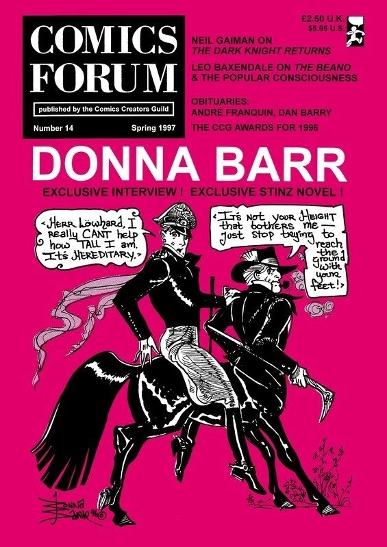 Comics Forum #14 comic cover