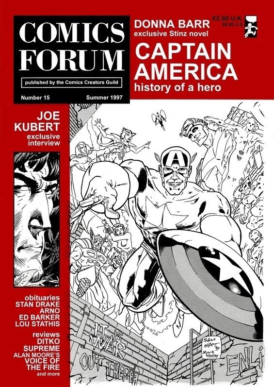 Comics Forum #15 comic cover