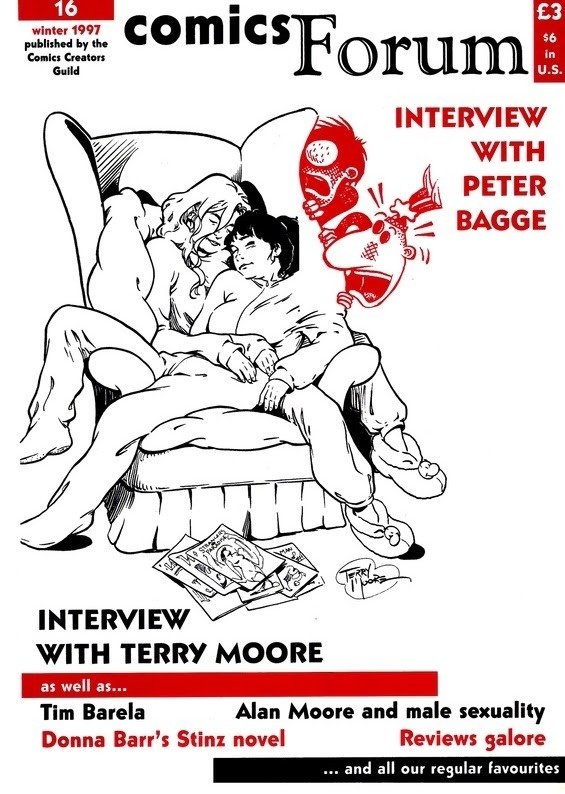 Comics Forum #16 comic cover