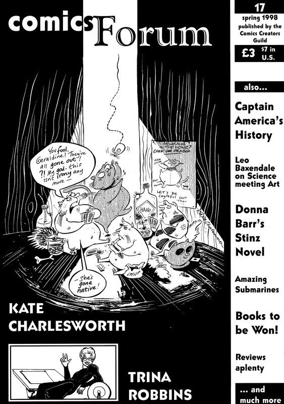 Comics Forum #17 comic cover