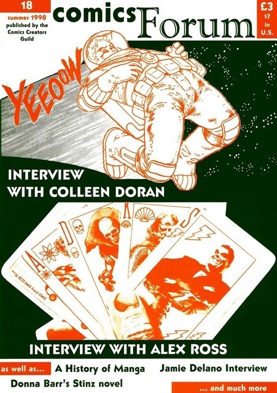 Comics Forum #18 comic cover