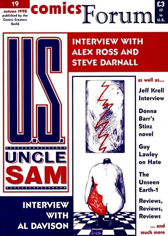 Comics Forum #19 comic cover