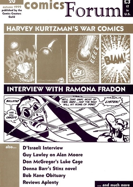 Comics Forum #20 comic cover