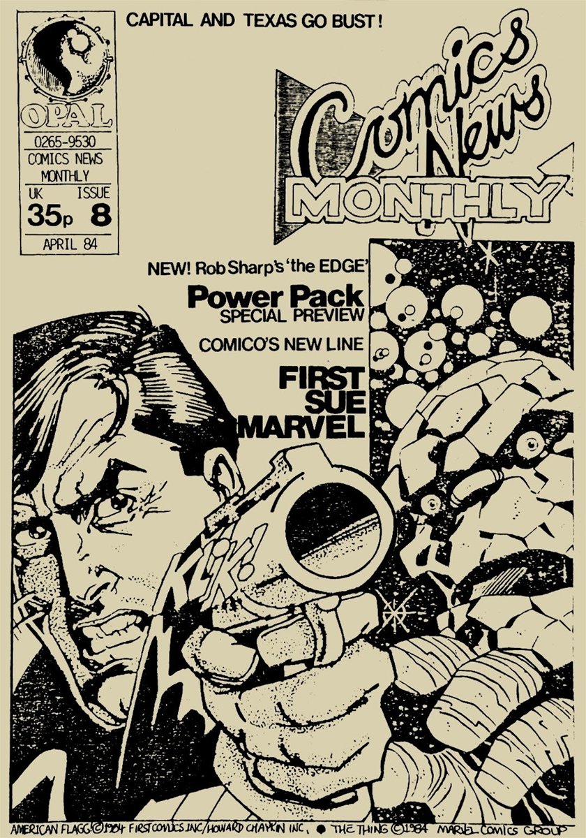 Comics News Monthly #8 comic cover