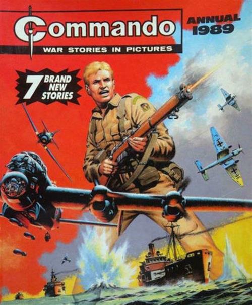 Commando Annual 1989 comic cover