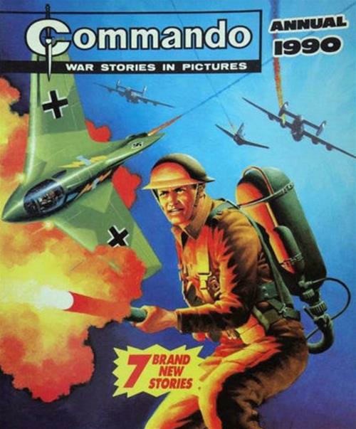 Commando Annual 1990 comic cover