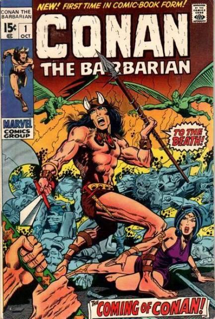 Conan the Barbarian #1 comic cover