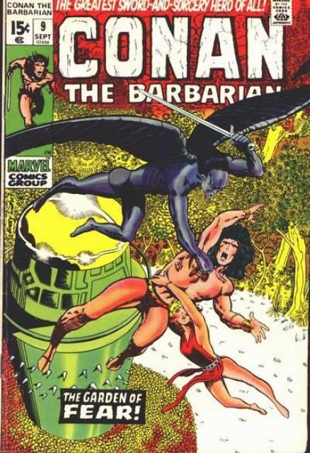Conan the Barbarian #9 comic cover