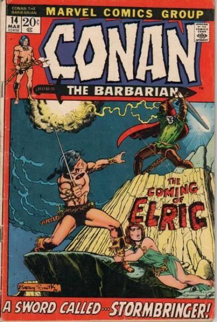 Conan the Barbarian #14 comic cover