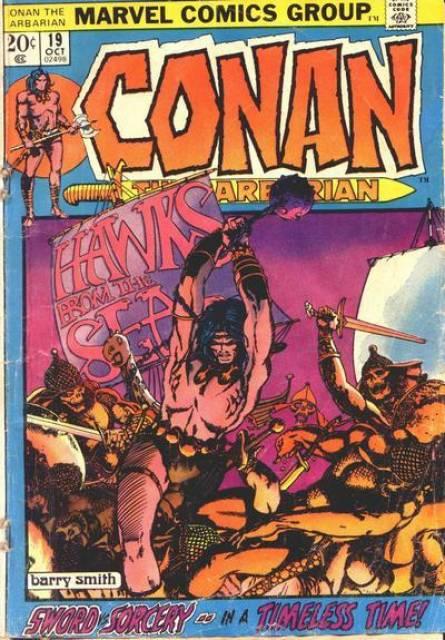 Conan the Barbarian #19 comic cover