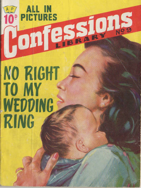 Confessions Picture Library #9 comic cover