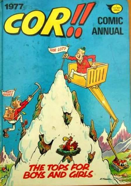Cor Annual 1977 comic cover