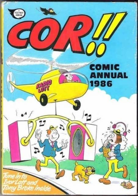 Cor Annual 1986 comic cover