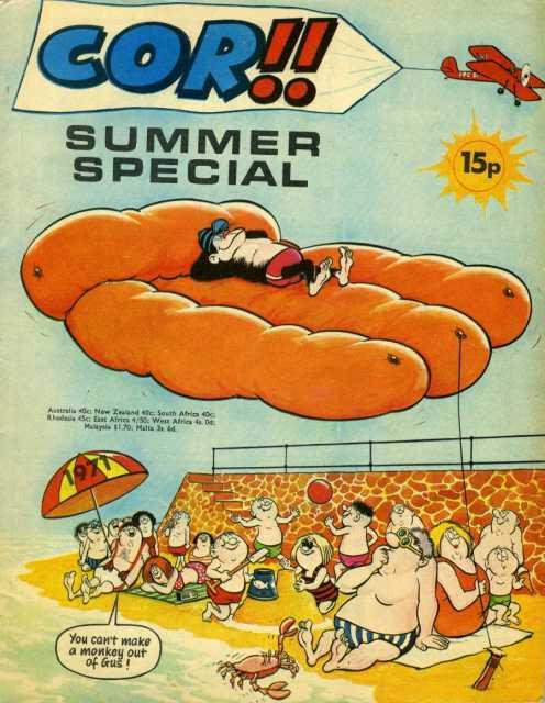 Cor!! Holiday Special1971 comic cover