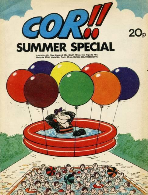 Cor!! Holiday Special1974 comic cover