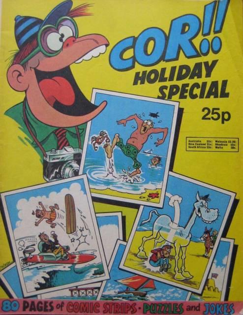 Cor!! Holiday Special1975 comic cover