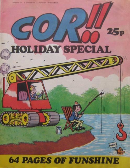 Cor!! Holiday Special 1977 comic cover
