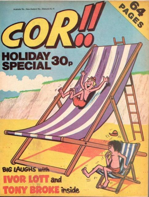 Cor!! Holiday Special 1978 comic cover