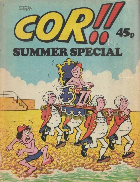Cor!! Holiday Special1980 comic cover